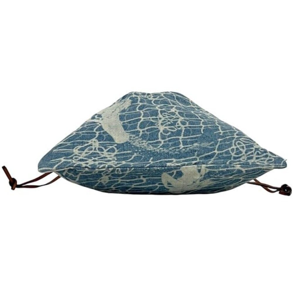 Loewe Draw String Pouch Light Blue Paurazibiza Cl… - image 4